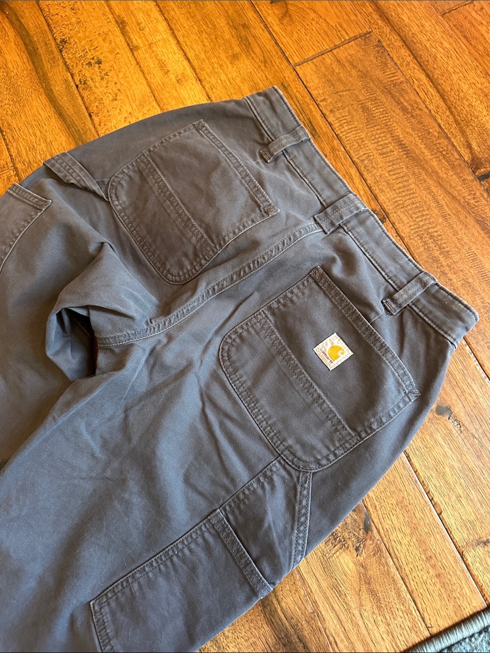 Carhartt Women’s Relaxed Jeans in Blue 4 short